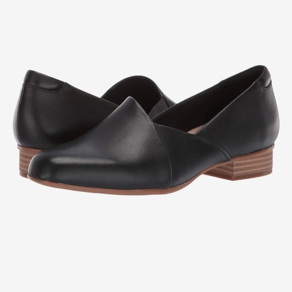 Clarks Shoes - Clarks DSW Women’s Black Juliet Palm Slip-On Shoes